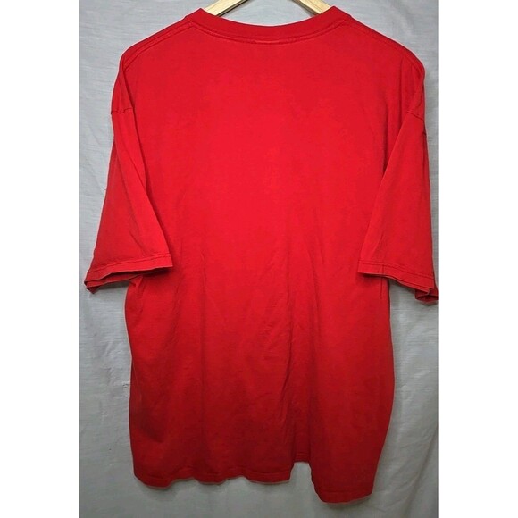 Iowa State Cyclones, MJ Soffe T-Shirt, Sz 2XL, Red, Cotton Made In The USA - Picture 6 of 7